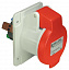 Роз скр уст прм бстр32а 3p+n+e ip44 380в Schneider Electric. Вид 1.