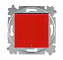 3559H-A06446 65W Переключатель 1-кл. с ориент. подсветкой, Levit, красный/дымчатый чёрный ABB. Вид 1.