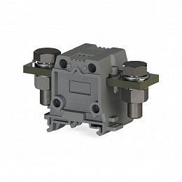 AVK 240 B Клеммник на DIN-рейку 240мм² (серый) Klemsan. Вид 1