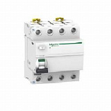 iID K 4Р 40A 30mA AC Блок утечки тока 4-полюсный, 40A, 30mA, тип АC (УЗО) Schneider Electric