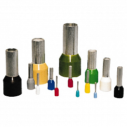 H4,0/22D ZH GR наконечник двойной, втулочный, изолированный, 2х4,0мм, серый (1 упак-100шт) Weidmuller. Вид 1