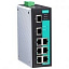 8-портовый управляемый коммутатор 10/100 BaseT Ethernet, PROFINET, -40...+75С MOXA. Вид 1.