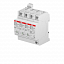 OVR T2 3N 40-275 P TS QS Ограничитель перенапряжения 3P+N, тип 2, 275В, 40kA (сменные картриджи) ABB. Вид 1.