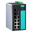 10-портовый управляемый коммутатор: 7х10/100 BaseT Ethernet, 3 х Gigabit SFP, -40...+75С MOXA. Вид 1.