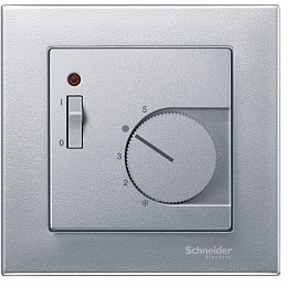 Центральная плата терморегулятора (алюминий) Merten Schneider Electric. Вид 1