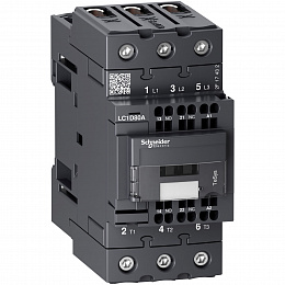 3p контактор ac3 440в 80a катушка упр. 120в ac 50/60гц everlink+пружинный зажим Schneider Electric. Вид 1