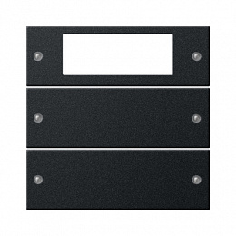 KNX Комплект клавиш Plus, 2 шт. (черный матовый) Gira. Вид 1
