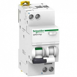 iDPN H Vigi Дифф. автомат 1P+N, 25A, 30mA, 10kA, тип A (хар-ка C) Schneider Electric. Вид 1
