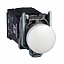 Сигнальная лампа белая 22 мм LED, 400 В, CUST Schneider Electric. Вид 1.