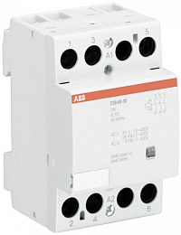 Контактор модульный ESB-40-31 (40А AC1) катушка 230В AC/DC ABB. Вид 1