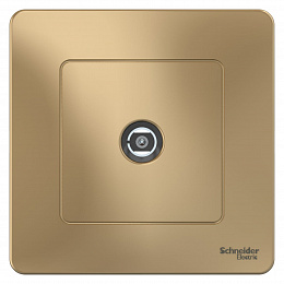 Розетка TV, С/У, (титан) Blanca Systeme Electric. Вид 1