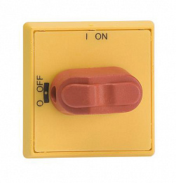 OHYS1PH Ручка управления (желто-красная) для рубильников дверного монтажа ОТ16..40FТ ABB. Вид 1