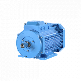 Двигатель асинхронный M3AA 100LB 2 (IE2) 3 кВт, 3000 об/мин, IMB5 IM3001 IP55 АВВ. Вид 1