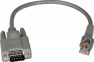 Кабель DB-9 Male в RJ-45, 30см, для коммуникационных модулей I-8000, ПВХ, до 15В ICP DAS. Вид 1