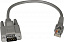 Кабель DB-9 Male в RJ-45, 30см, для коммуникационных модулей I-8000, ПВХ, до 15В ICP DAS. Вид 1.
