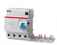 DDA204 A А-Е 63/30 Блок дифференциального тока 4-полюсный, 63А, 30mA, тип A, AE ABB