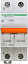 ВА63 1P+N 10A Автоматический выключатель 1-полюсный+N 10А 4,5кА (хар-ка С) Schneider Electric. Вид 1.