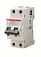 DS201 B25 A100 Дифф. автомат 1P+N, 25А, 100mA, тип А, 6kA (хар-ка B) ABB. Вид 1.