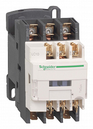 Контактор d 3р, 9 a, но+нз, 230v 50/60 гц, зажим фастон Schneider Electric. Вид 1