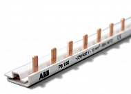 PS1/60/16 1-фазная шинная штырьковая разводка на 60 модулей 80 А ABB