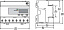 Счетчик электроэнергии iEM3210 Schneider Electric. Вид 1.