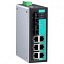 8-портовый управляемый коммутатор 10/100 BaseT Ethernet MOXA. Вид 1.