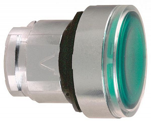 Головка кнопки с подсветкой zb4bh0383 Schneider Electric. Вид 1