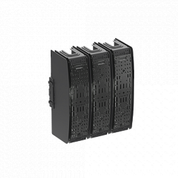 OFAZ1S3 Держатель предохранителей 3-полюсный до 250А, размер 0/1, IP20 ABB. Вид 1