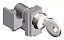 Блокировка выключателя в разомкнутом состоянии KLC T2 KEY LOCK RONIS WIT.OP/CL ABB. Вид 1.