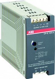 CP-E 12/10.0 Блок питания вход 90-132В 186-264В AС/210-370В DC, выход 12В DC/10A ABB. Вид 1