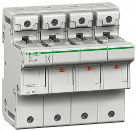 Разъед-ль предохр. sbi 3п+н 14х51 380в Schneider Electric. Вид 1
