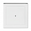 3559H-A00700 62 Накладка для выключателя карточного, Levit, белый/дымчатый чёрный ABB. Вид 1.