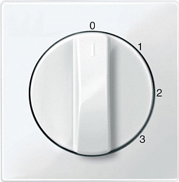 Центральная плата для 3-ступечатого регулятора част.вращения, sm (полярный белый) Merten Schneider Electric. Вид 1