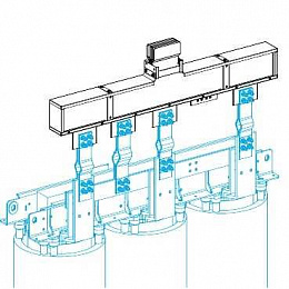 Вводный блок для сухих транс. n4, 3l+pe, cu, 5000а Schneider Electric. Вид 1