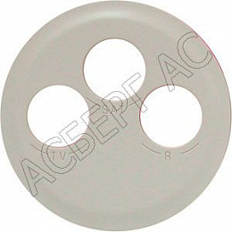 Накладка TV/FM/SAT розетки ,слоновая кость,Celiane, Legrand. Вид 1