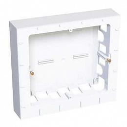 Коробка нар.монтажа 2x3х45 н=40мм r9003 Schneider Electric. Вид 1