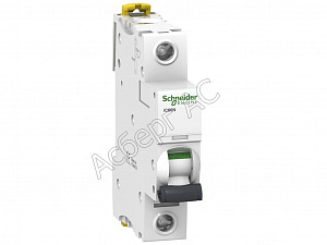 iC60N 1P 63А Автоматический выключатель 1-полюсный, 63А, 6кА (хар-ка C) Schneider Electric. Вид 1