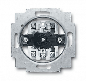 2723 U Механизм выключателя жалюзи 1P+N+E, с поворотной ручкой, без фиксации, 10А 250В ABB. Вид 1