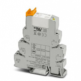 PLC-RPT-230UC/21-21AU Релейный модуль 230В AC/DC Phoenix Contact. Вид 1