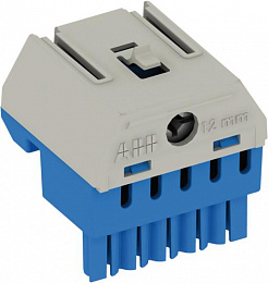 ZK51B Клеммник самозажимной N 5x4+1x25 мм² АВВ. Вид 1
