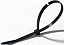 TY200-40X Стяжка кабельная, стандартная, полиамид 6.6, УФ-защита, черная, (1000шт) ABB. Вид 1.