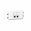 Компьютерная розетка 2хRJ 45 кат.6 для кабелей FTP  Legrand. Вид 1.