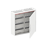 CA23V Шкаф навесной на 72 модуля, 2ряда/6реек, 500x550x160мм (в сборе) IP44 ABB