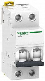 iK60N 2P 13A Автоматический выключатель 2-полюсный, 13А, 6kA (хар-ка C) Schneider Electric. Вид 1