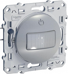 Датчик движения и присутствия, 3-проводный, 10 а (алюминий) Odace Schneider Electric. Вид 1
