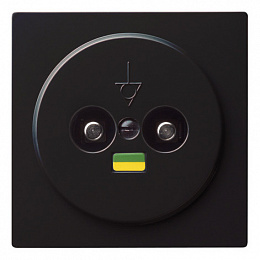 Коробка выравнивания потенциалов (черный) S-Color Gira. Вид 1