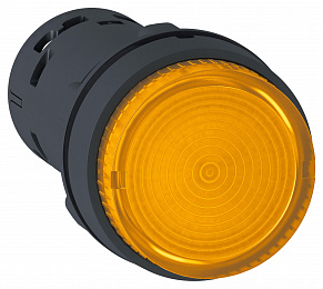 Кнопка с подсветкой, оранж., xb7nj05b1 Schneider Electric. Вид 1
