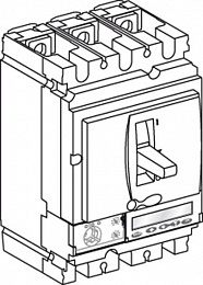 4п4т автом. выкл. mic. 5.2a 40a nsx250n Schneider Electric. Вид 1