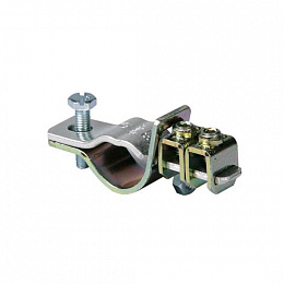 AM8 Клемма заземления на трубу D8-28 мм АВВ. Вид 1