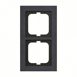 1722-248 Рамка 2-постовая (richlite синий) Axcent ABB. Вид 1